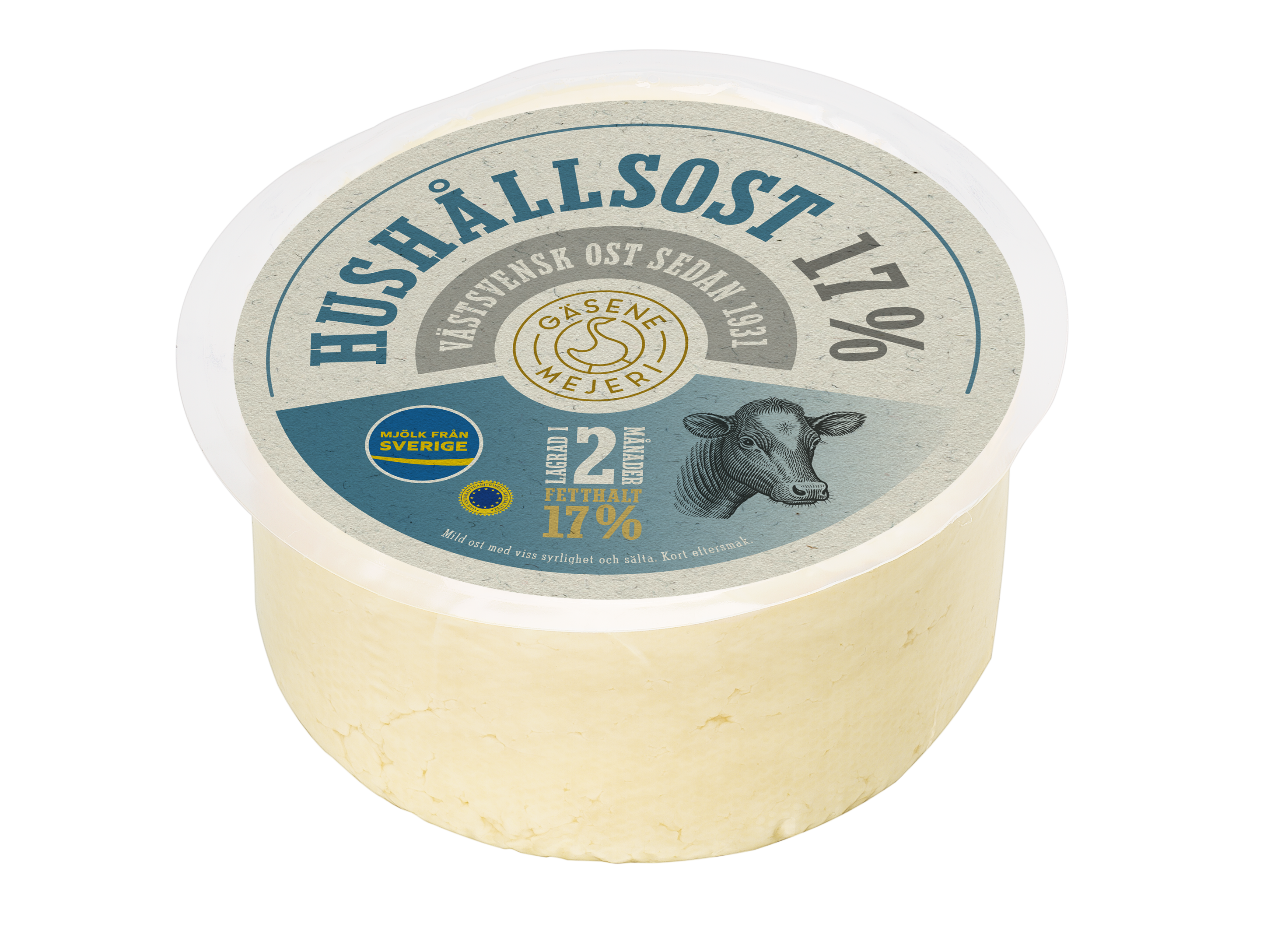 Hushållsost 17%